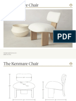 Product Dimensions The Kenmare Chair