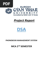 DSA Project Report