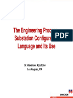 The Engineering Process - Substation Configuration Language and Its Use