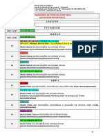 Calendar I of Es Porte 2022