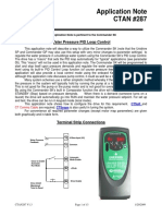 CTAN 287 Water Pressure PID Loop Control