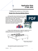 Application Note CTAN #344: Single Drive Running Multiple Motors