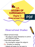 DESIGN OF EXPERIMENTS CHAPTER 2