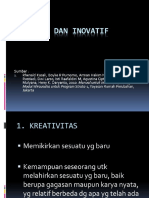 Kreatif dan Inovatif