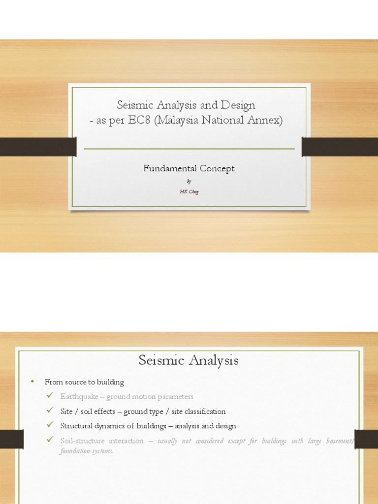 Seismic Design Guidelines for Malaysia | PDF | Seismology | Earthquakes