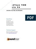 SoundToys V4 TDM Effects Manual