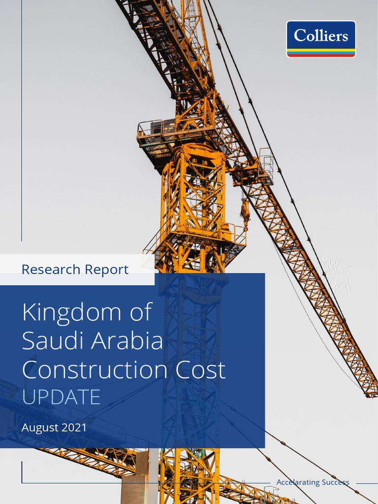 Saudi Construction Rates - 2021 | PDF | Real Estate Appraisal | Economies