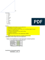 Planning Workshop Agenda and Minutes