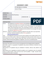 IoT Application Plan