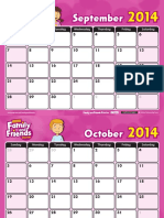 Starter Calendar 2014