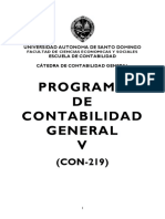 Contabilidad General V CON 219
