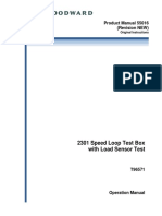 2301 Speed Loop Test Box With Load Sensor Test: Product Manual 55016 (Revision NEW)