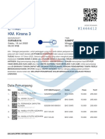 E-Tiket KM. Kirana 3: Data Penumpang