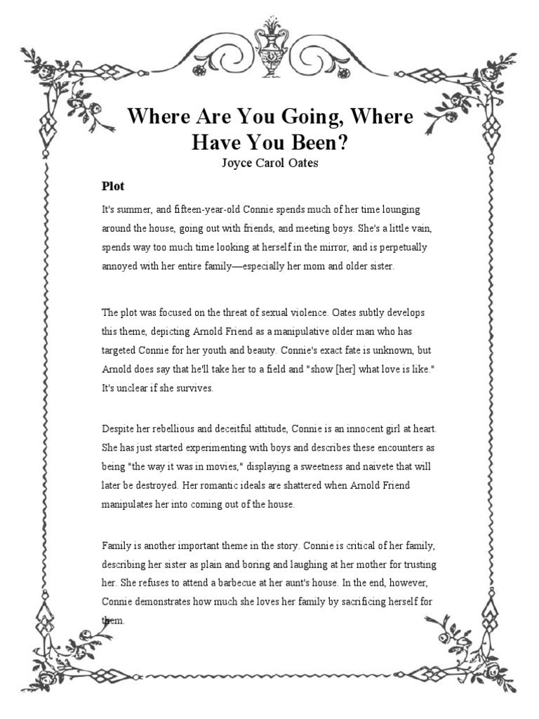 Where R U Going Analysis | PDF | Dream