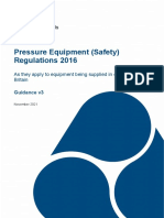 Pressure Equipment (Safety) Regulations 2016: Office For Product Safety & Standards
