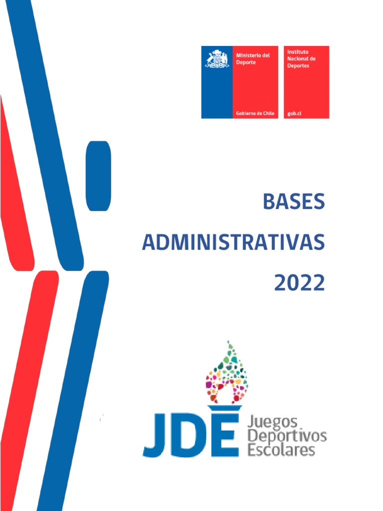 Bases Administrativas Jde 2022 | PDF