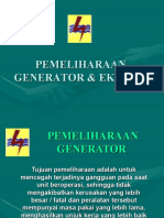Pemeliharaan Generator