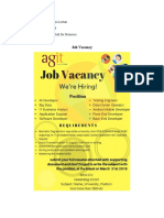 Anggi - English For Business - Job Vacancy