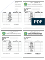 Pembayaran Infaq Ponpes Riyadul Qur'an