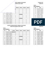 Format Kesediaan Mengajar