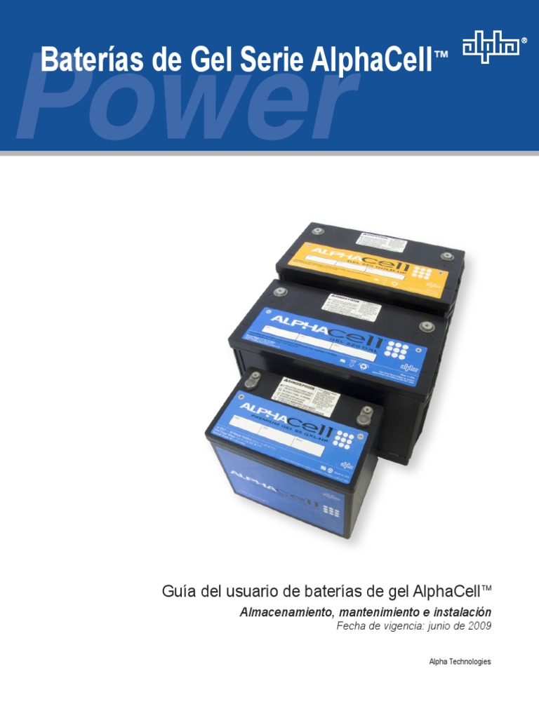 745680C3001A W Battery User Guide Spanish PDF Ingenieria