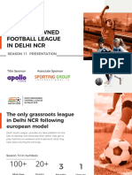 Delhi Youth League - Season 11 presentation