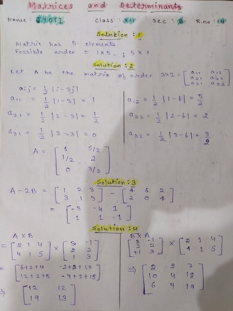 Maths Worksheet | PDF