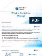 6.1 What Is Blockchain Mining