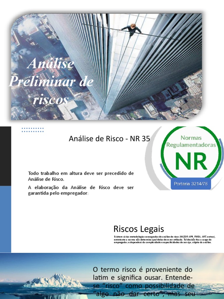 Análise de Risco em Trabalho em Altura | PDF
