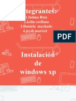 Intalacion Windows XP GRUPO