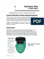 Application Note CTAN #357: Common Start/Stop & Speed Command Scenarios
