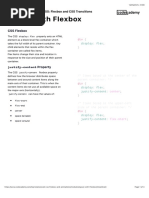 Advanced CSS: Flexbox and CSS Transitions: Layout With Flexbox Cheatsheet - Codecademy