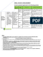 Vacancy For 2021 and 2022 Graduate