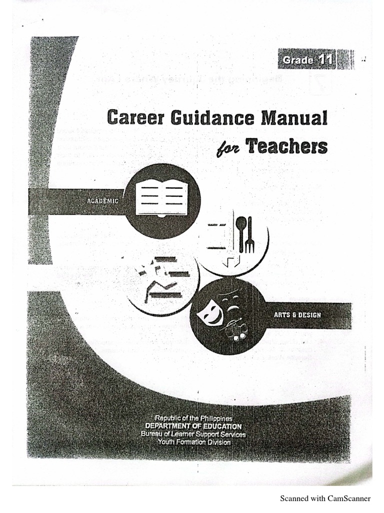 Q4 Week 3 Stem G11 Career Guidance Manual For Teachers Pdf