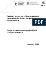 MRCS ENT Content Guide FINAL Jan 22