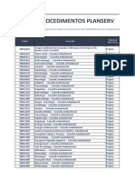 Rol de Procedimentos Planserv Julho 2022 1