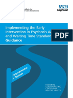 NICE2016 Implementing the early intervention in psychosis Access and waiting time
