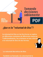 Tomando Decisiones Sabiamente La Voluntad de Dios