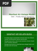 Download Manfaat Air Kelapa Muda by Freddy Kancan Sembiring SN58884761 doc pdf