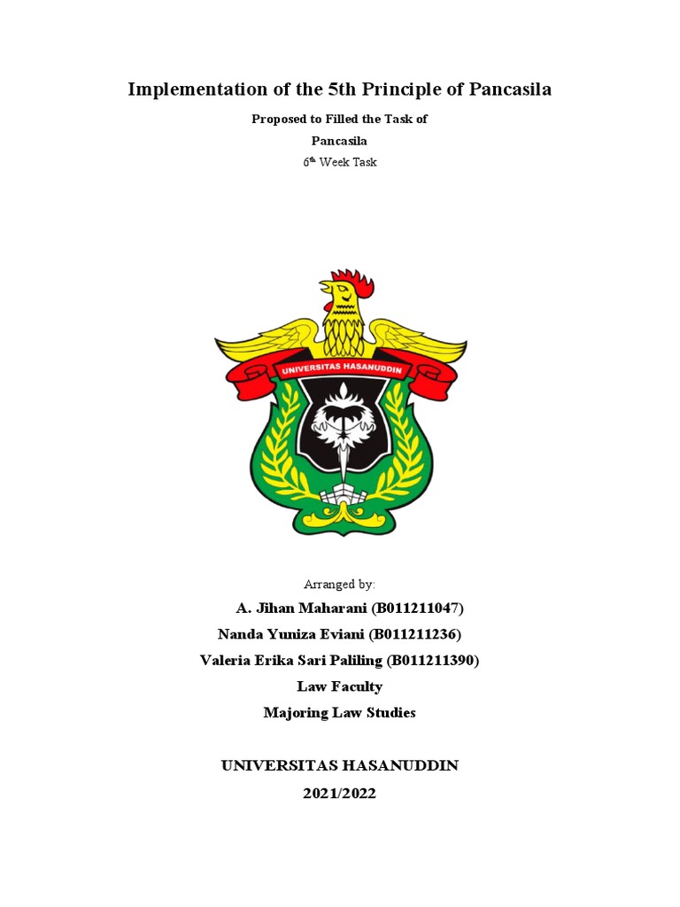 The Importance of Pancasila Education | PDF | Justice | Crime & Violence