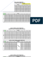 Jadwal KBM 20 Juli