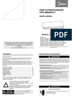 Manual de Instalación Minisplits Aurora