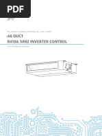 A6 Duct R410A 50Hz Inverter Control