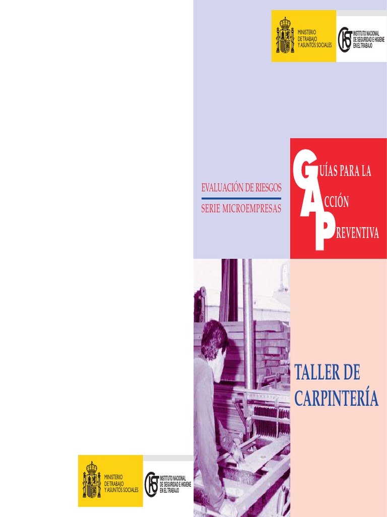 Guia de SST para Carpinteria | PDF | Seguridad y salud ocupacional | La