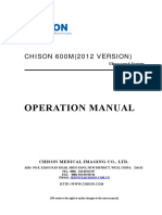 600M (2012 Version) User Manual