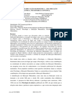 Relações entre Psicologia e Educação Matemática