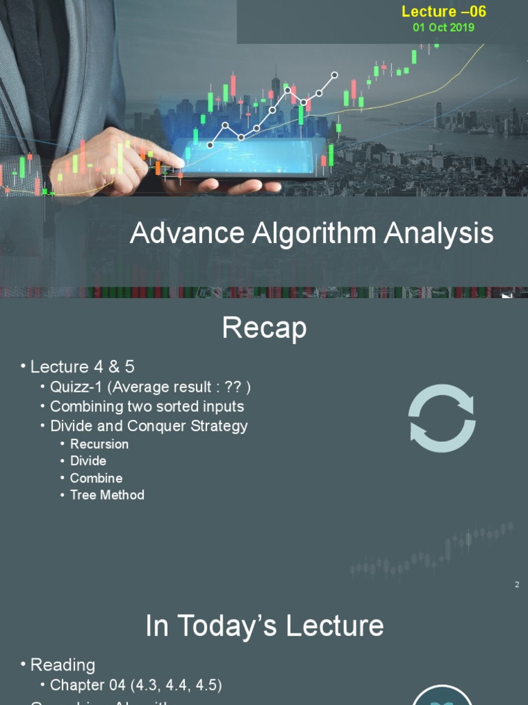 Advance Algorithm Analysis | Download Free PDF | Algorithms | Computer ...