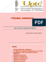 Teoría jurídica fundamentos