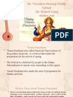 Vasant Panchami Festivity by Slidesgo