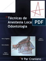 Técnicas de anestesia local em odontologia